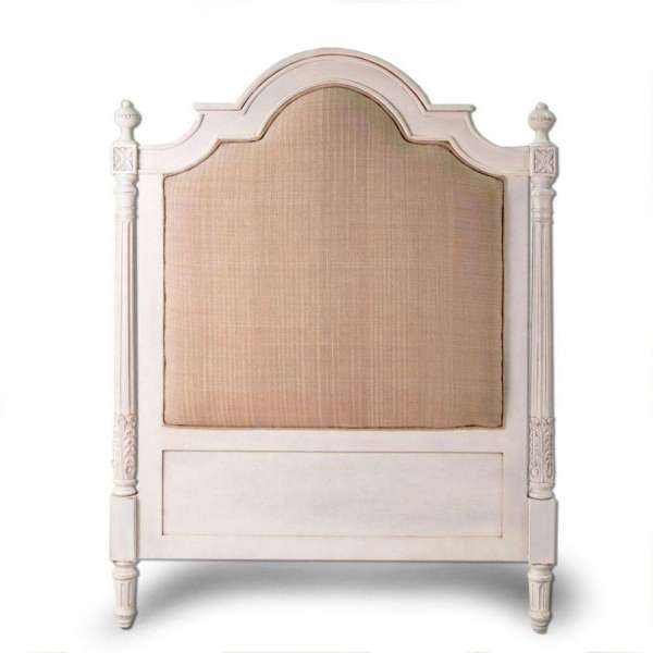 Full Size Upholstered Headboard Antique Gustavian Style